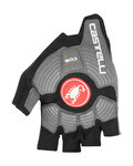 CASTELLI Fingerlose Fahrradhandschuhe - ROSSO CORSA ESPRESSO - Schwarz