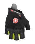 CASTELLI Fingerlose Fahrradhandschuhe - ARENBERG GEL - Gelb/Schwarz