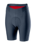 CASTELLI Fahrradshorts ohne Träger - PREMIO 2 W LADY - Blau