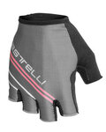 CASTELLI Fingerlose Fahrradhandschuhe - DOLCISSIMA W LADY - Grau/Rosa