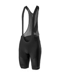 CASTELLI Kurze Fahrradhose mit Trägern - SUPERLEGGERA - Schwarz