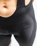 CASTELLI Kurze Fahrradhose mit Trägern - SUPERLEGGERA - Schwarz
