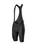 CASTELLI Kurzarm Radtrikot und Shorts - AVANTI - Schwarz/Silber/Grau