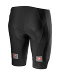 CASTELLI Fahrradshorts ohne Träger - ENTRATA - Schwarz