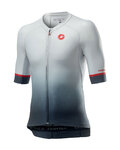CASTELLI Kurzarm Fahrradtrikot - AERO RACE 6.0 - Grau