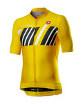 CASTELLI Kurzarm Fahrradtrikot - HORS CATEGORIE - Gelb