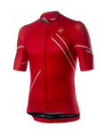 CASTELLI Kurzarm Fahrradtrikot - PASSO - Rot