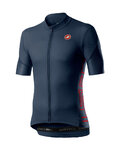 CASTELLI Kurzarm Fahrradtrikot - ENTRATA V - Blau