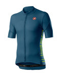 CASTELLI Kurzarm Fahrradtrikot - ENTRATA V - Blau
