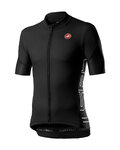 CASTELLI Kurzarm Radtrikot und Shorts - ENTRATA II - Schwarz