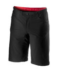 CASTELLI Fahrradshorts ohne Träger - UNLIMITED BAGGY - Schwarz
