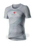 CASTELLI Kurzarm Fahrrad-Shirt - PRO MESH - Grau