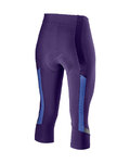 CASTELLI 3/4 lange Fahrradhose ohne Träger - VELOCISSIMA 2 LADY - Lila