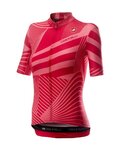 CASTELLI Kurzarm Fahrradtrikot - SUBLIME LADY - Rosa