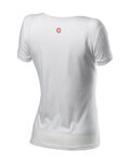 CASTELLI Kurzarm Fahrrad-Shirt - SARTA LADY - Weiß
