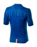 CASTELLI Kurzarm Radtrikot und Shorts - ITALIA 20 - Blau