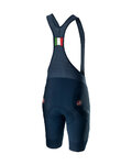 CASTELLI Kurzarm Radtrikot und Shorts - ITALIA 20 - Blau