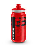 CASTELLI Fahrrad-Wasserflasche - FLY TEAM 550 ML - Rot