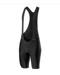 CASTELLI Kurze Fahrradhose mit Trägern - UNLIMITED - Schwarz