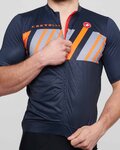 CASTELLI Kurzarm Fahrradtrikot - HORS CATEGORIE - Blau