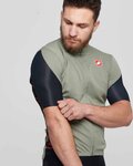 CASTELLI Kurzarm Fahrradtrikot - ENTRATA V - Grün