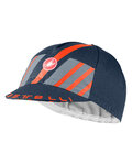 CASTELLI Fahrradmütze - HORS CATEGORIE - Orange/Blau/Grau