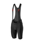 CASTELLI Kurze Fahrradhose mit Trägern - PREMIO - Schwarz