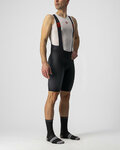 CASTELLI Kurze Fahrradhose mit Trägern - PREMIO - Schwarz