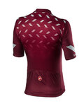 CASTELLI Kurzarm Radtrikot und Shorts - AVANTI II - bordeaux/Schwarz