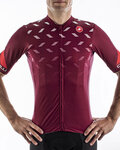 CASTELLI Kurzarm Fahrradtrikot - AVANTI - bordeaux