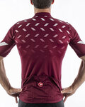 CASTELLI Kurzarm Fahrradtrikot - AVANTI - bordeaux