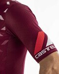 CASTELLI Kurzarm Fahrradtrikot - AVANTI - bordeaux