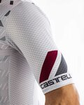 CASTELLI Kurzarm Fahrradtrikot - AVANTI - Grau/Silber