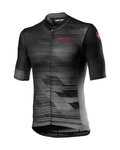 CASTELLI Kurzarm Fahrradtrikot - RAPIDO - Schwarz