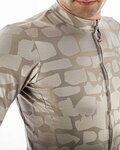CASTELLI Kurzarm Fahrradtrikot - PAVE' - Braun
