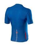 CASTELLI Kurzarm Radtrikot und Shorts - CLASSIFICA II - Blau/Schwarz