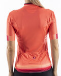 CASTELLI Kurzarm Radtrikot und Shorts - GRADIENT LADY II - Blau/Rosa