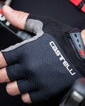 CASTELLI Fingerlose Fahrradhandschuhe - ENTRATA V - Schwarz