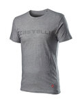 CASTELLI Kurzarm Fahrrad-Shirt - SPRINTER TEE - Grau