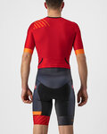 CASTELLI Fahrrad-Unteranzug - FREE SANREMO 2 - Rot/Schwarz