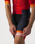 CASTELLI Fahrrad-Unteranzug - FREE SANREMO 2 - Rot/Schwarz