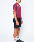 CASTELLI Kurzarm Radtrikot und Shorts - AVANTI II - bordeaux/Schwarz