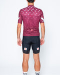 CASTELLI Kurzarm Radtrikot und Shorts - AVANTI II - bordeaux/Schwarz