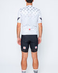 CASTELLI Kurzarm Radtrikot und Shorts - AVANTI II - Schwarz/Grau
