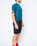 CASTELLI Kurzarm Radtrikot und Shorts - AVANTI - Blau/Schwarz