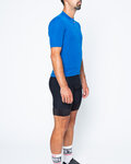 CASTELLI Kurzarm Radtrikot und Shorts - CLASSIFICA II - Blau/Schwarz