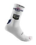 CASTELLI Klassische Fahrradsocken - QUICK-STEP 2022 - Schwarz
