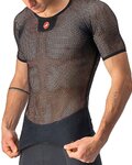 CASTELLI Kurzarm Fahrrad-Shirt - CORE MESH 3 - Schwarz