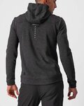 CASTELLI Kapuzenpullover - MILANO FZ FLEECE - Schwarz