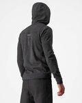 CASTELLI Kapuzenpullover - MILANO FZ FLEECE - Schwarz